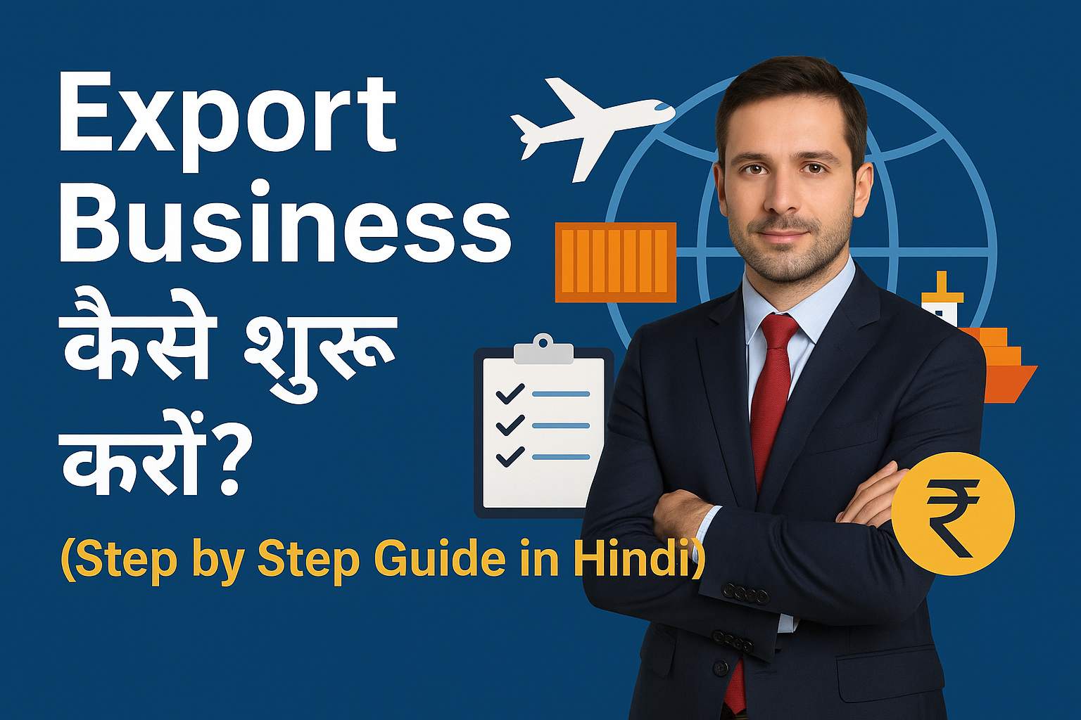 Export Business कैसे शुरू करें? (Step by Step Guide in Hindi)