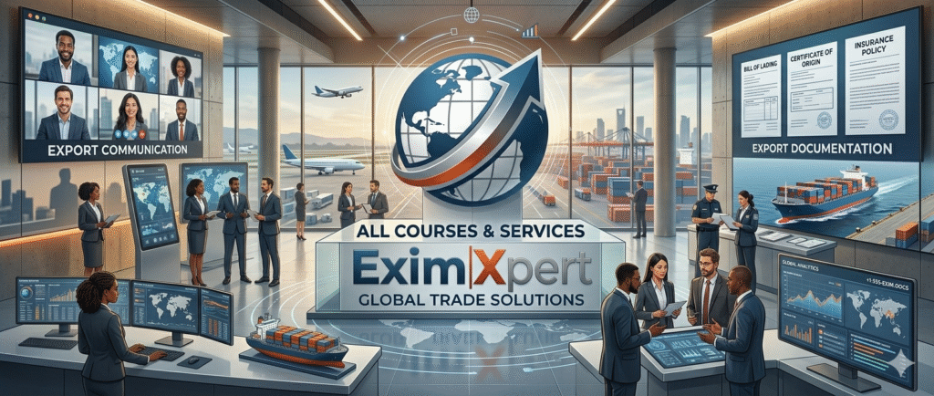 All courses and services of EximXpert